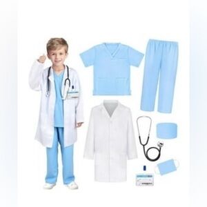 Doctor Costume-Blue 4-5T